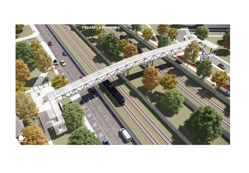 Constanța: A fost semnat contractul de 2,1 milioane de euro pentru pasarela pietonală peste calea ferată dintre cartierele Poarta 6 și KM 4-5