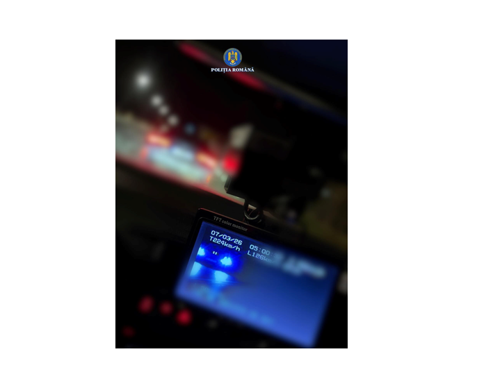 Teribilism la volan! Șoferiță surprinsă cu 224 km/h pe DN 39, între Eforie Sud și Eforie Nord