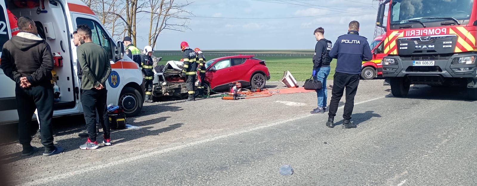 OFICIAL Cum s-a întâmplat accidentul MORTAL de pe DN3, între localitățile Cobadin și Ciocârlia