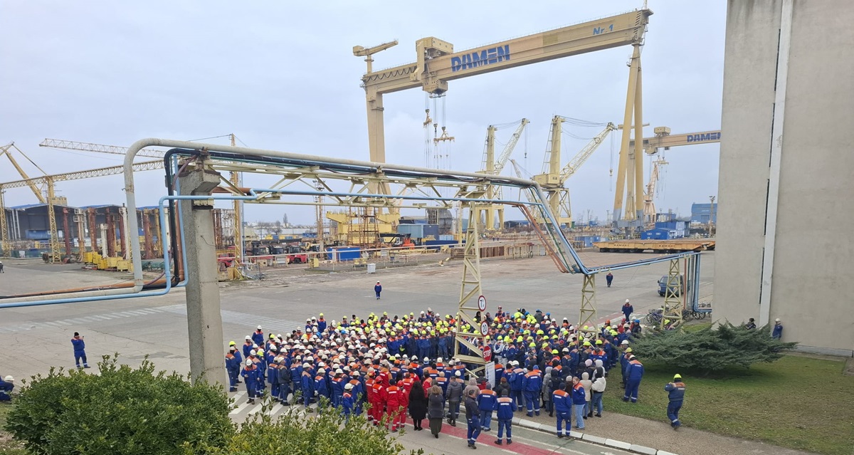 Șantierul Naval Mangalia ar putea beneficia de proiecte strategice prin programul SAFE. Guvernul pregătește soluții pentru salvarea locurilor de muncă și atragerea de noi comenzi