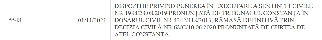 dispoziție Legea 10 despăgubiri teren Tomis Nord comuniști