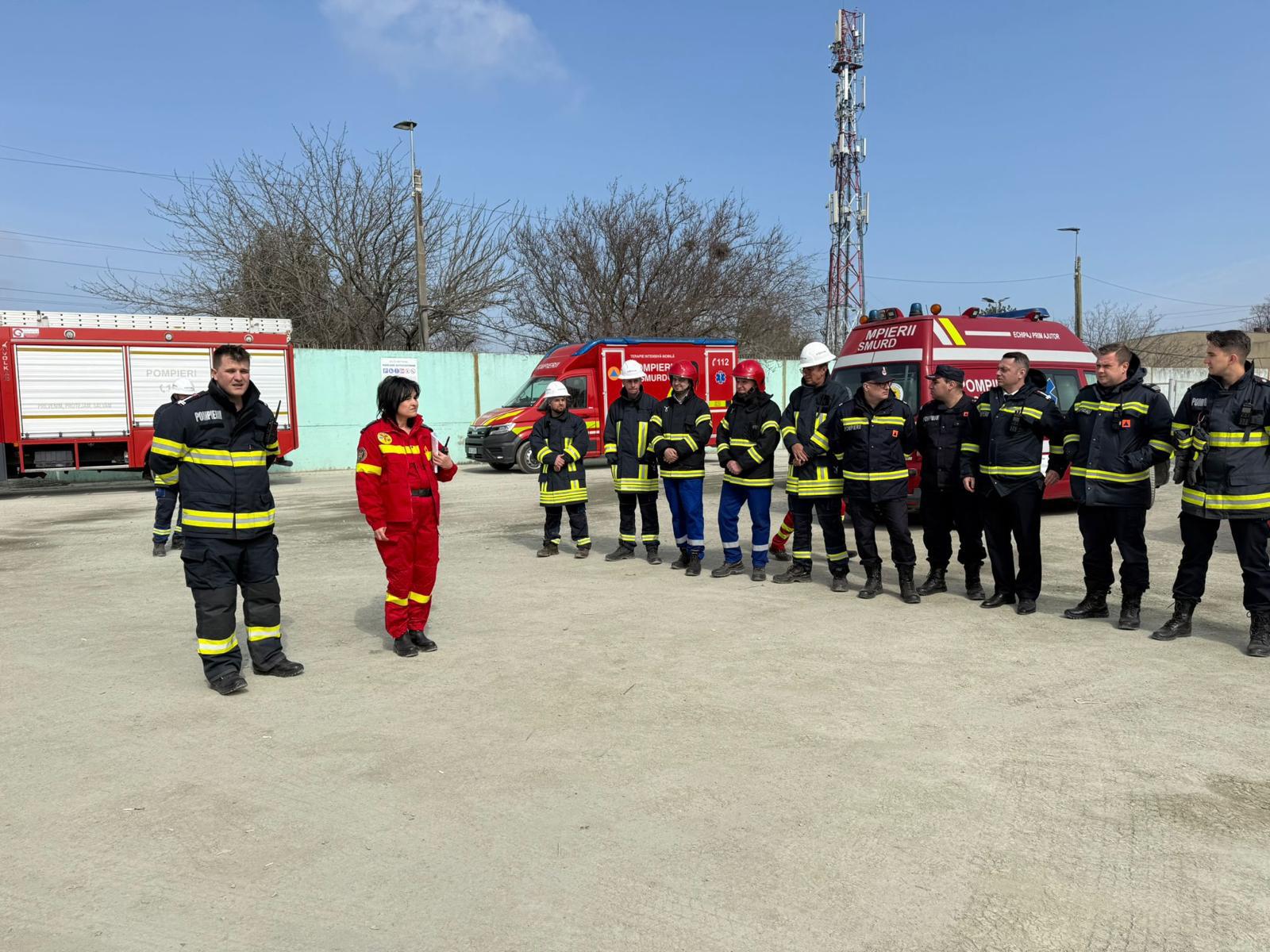 Exercițiu ISU Dobrogea