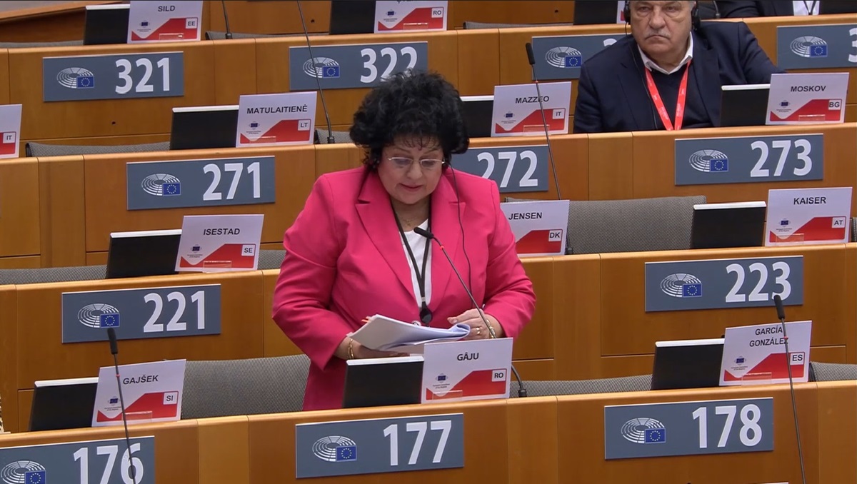 VIDEO Primarul Mariana Gâju, președintele Delegației României la CoR, a susținut Avizul privind viziunea UE pentru o regiune a Mării Negre sigură