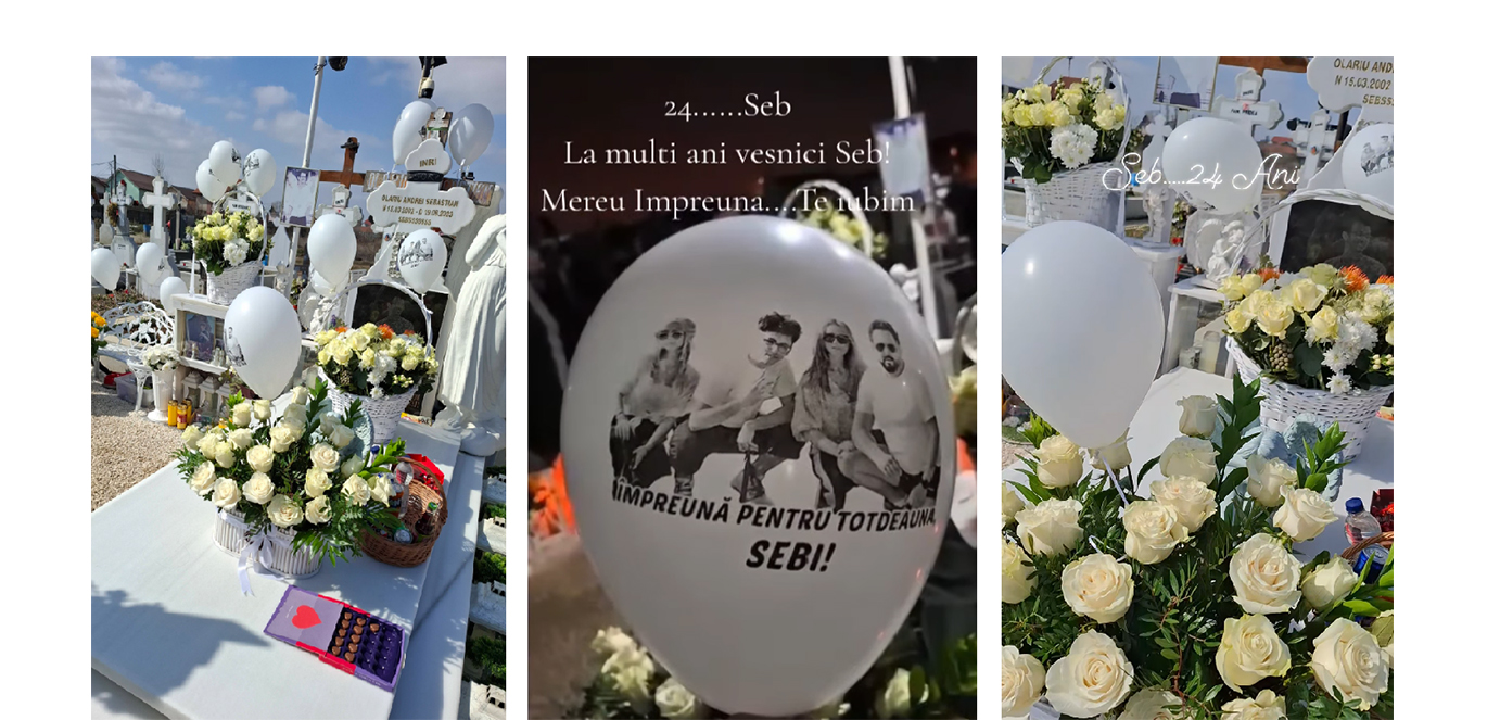 VIDEO Imagini EMOȚIONANTE de la mormântul lui Sebi, tânărul ucis de Vlad Pascu: Băiatul ar fi împlinit 24 de ani