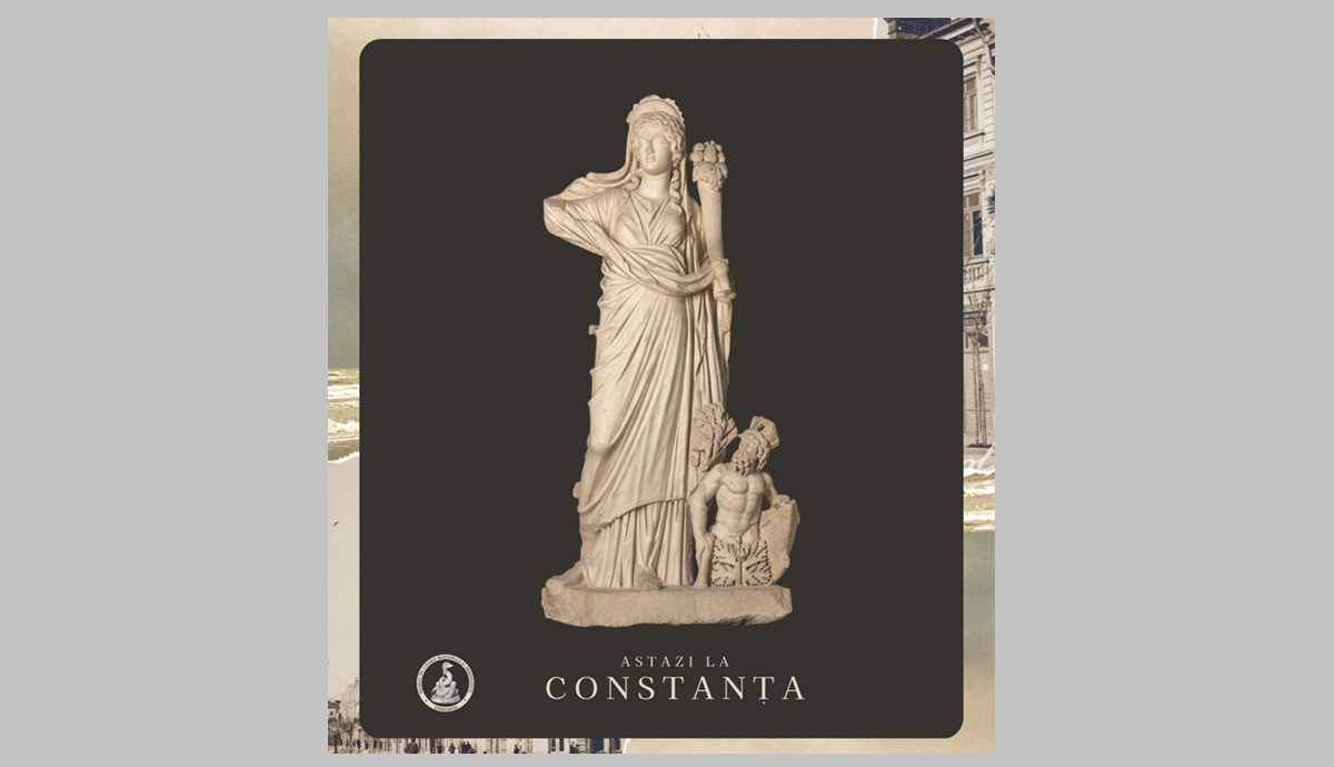 Muzeul de Istorie Constanța, detalii despre micul zeu misterios reprezentat în ansamblul statuar Fortuna cu Pontos, protectori ai Tomisului antic