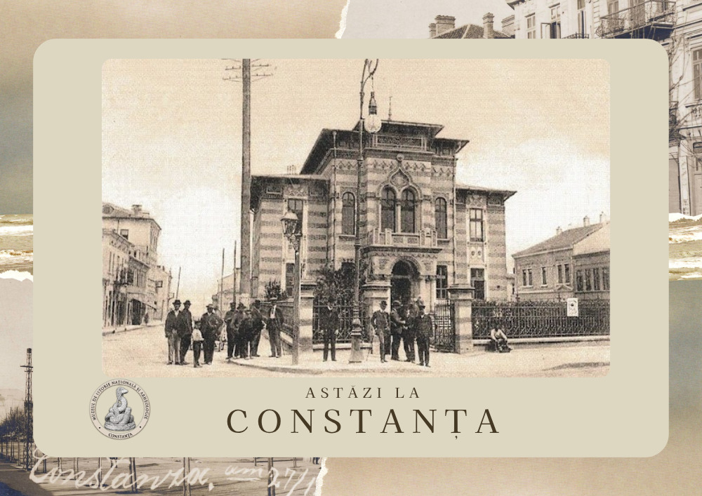 Orașul Constanța la sfârșitul secolului al XIX-lea, marcat de dificii publice, lăcașuri de cult și câteva străzi la MINAC