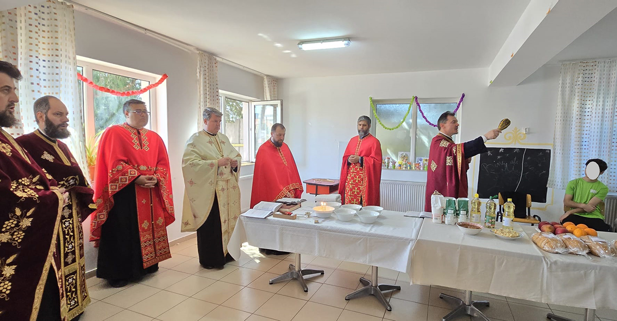 FOTO A fost sfințit căminul Centrului de servicii comunitare Sparta Rotterdam din Techirghiol