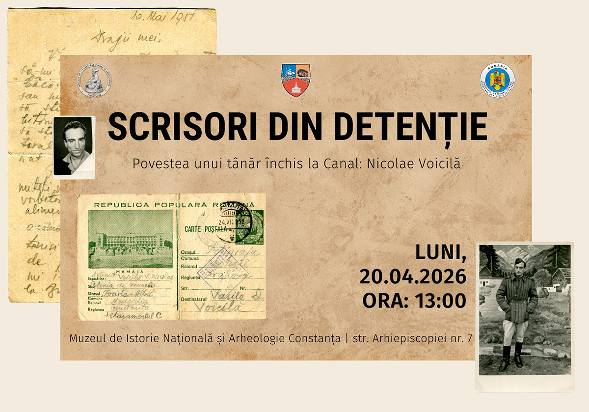 Expoziție despre destinul lui Nicolae Voicilă, un tânăr deținut politic închis la Canal, organizată de MINAC