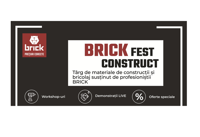 Brick România dă startul sezonului cald cu Brick Fest Construct – ediția de primăvară 2026