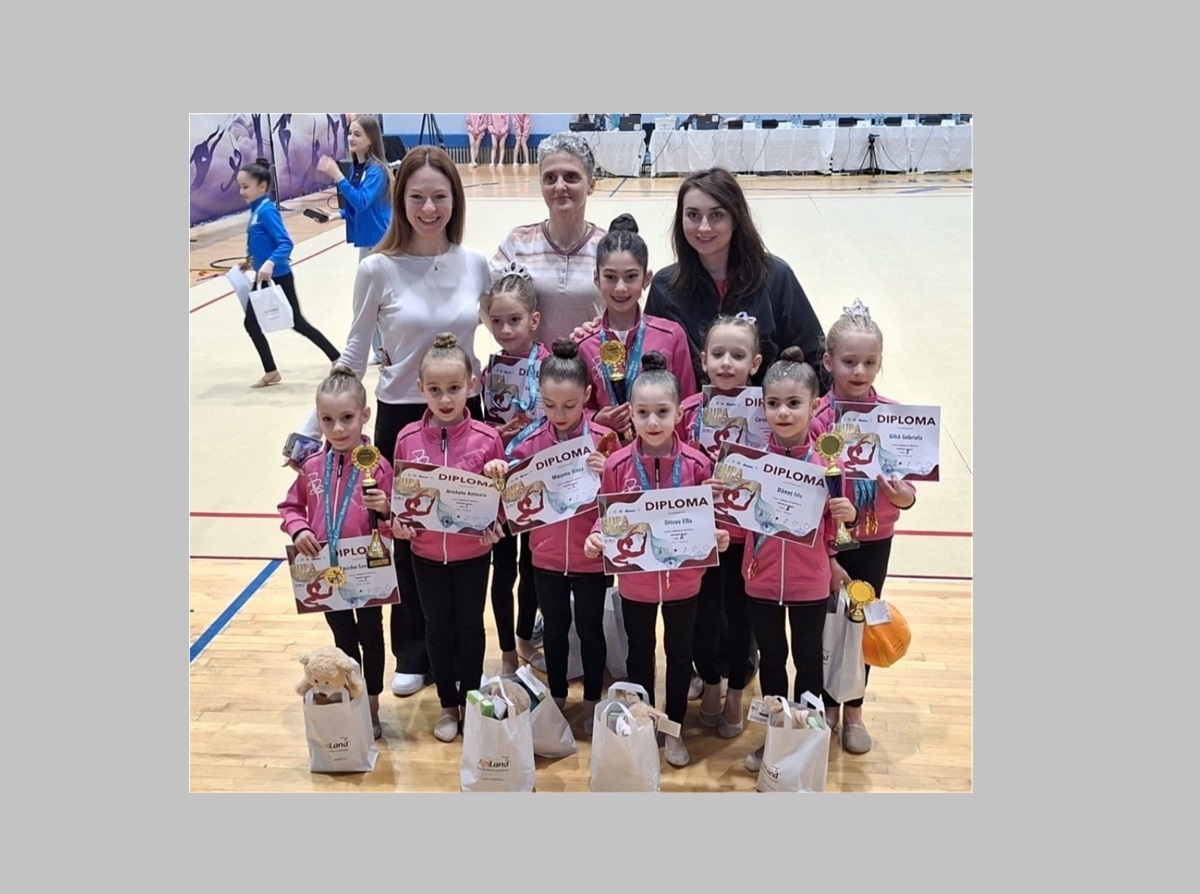 Rezultate deosebite pentru gimnastica ritmică de la CSS 1 Constanța: Suntem mândri de voi!