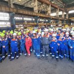 Angajații Damen Mangalia își găsesc deja noi locuri de muncă! Prima licitație pentru vânzarea în bloc a șantierului naval are loc abia la finalul lunii