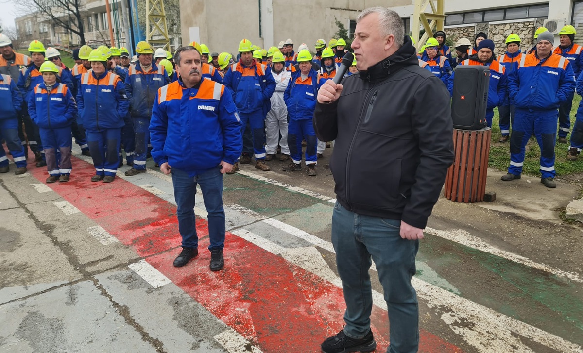 Damen Shipyards Mangalia SA protest
