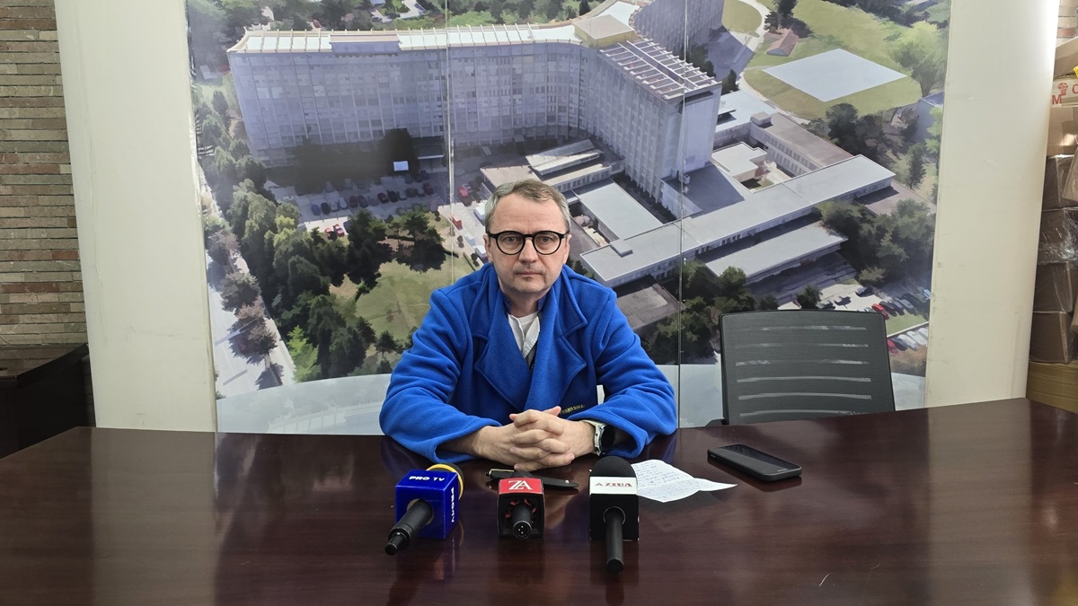 Bogdan Obadă, directorul medical al Spitalului Județean, declarații despre bărbatul rănit grav în incendiul din Henri Coandă: starea pacientului face imposibilă transferarea