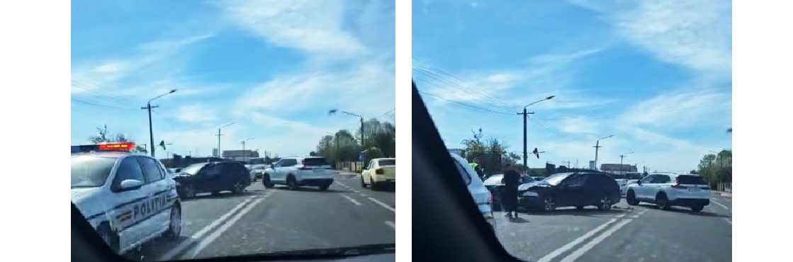 Accident rutier la Valu lui Traian: Două victime au ajuns de urgență la spital