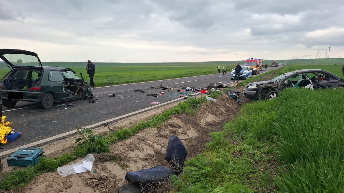 Ca să scape nepedepsit, un tânăr ar fi modificat poziția autoturismului, după un accident în Hârșova
