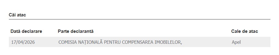 CNCI apel despăgubiri teren Tomis Nord