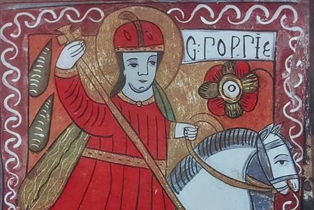 Atelier de icoane pe sticlă inspirat de Sfântul Gheorghe, patronul primăverii, la Muzeul de Artă Populară din Constanța