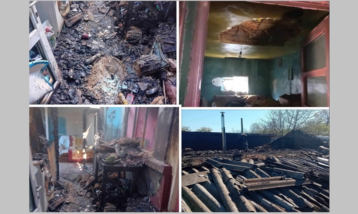 FOTO VIDEO Apel umanitar: O familie cu 3 copii, din satul Răzoarele, comuna Oltina, a pierdut TOTUL în incendiul care le-a mistuit casa, noaptea trecută! Au nevoie de ajutor pentru a o lua de la capăt