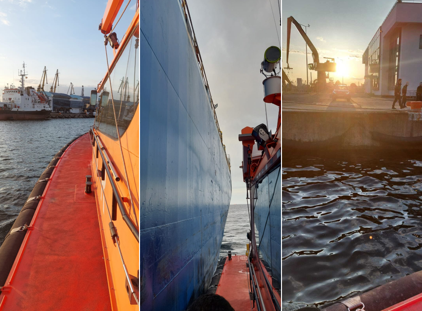 Intervenție contra cronometru în Portul Constanța: echipajul SAR Artemis a salvat un marinar în cadrul unei misiuni Medevac