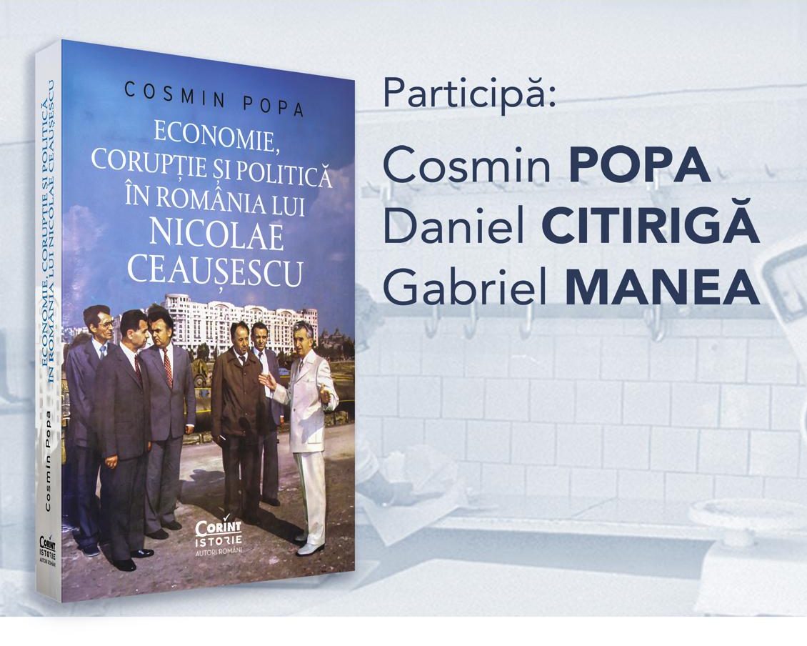 Universitatea Ovidius din Constanța: Dezbatere publică și lansare de carte despre economia României în perioada Nicolae Ceaușescu
