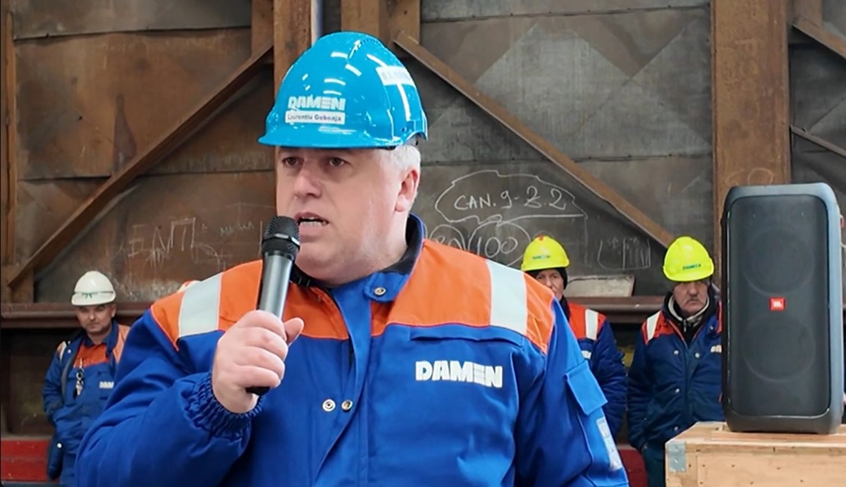 Liderul sindical Laurențiu Gobeajă, după falimentul Damen Mangalia: Contractele de muncă nu încetează imediat. Statul român poate exercita dreptul de preempțiune dacă va fi adoptat cadrul legal