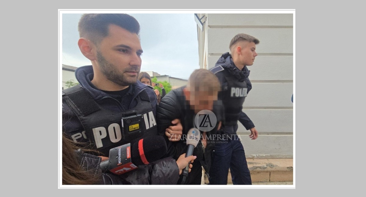 FOTO VIDEO Profesorul de 67 de ani acuzat că ar fi violat o elevă din Cernavodă, adus la IPJ Constanța! A fost arestat