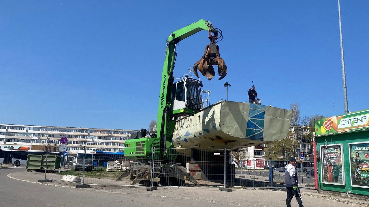vaporaș Gara Constanța desființare
