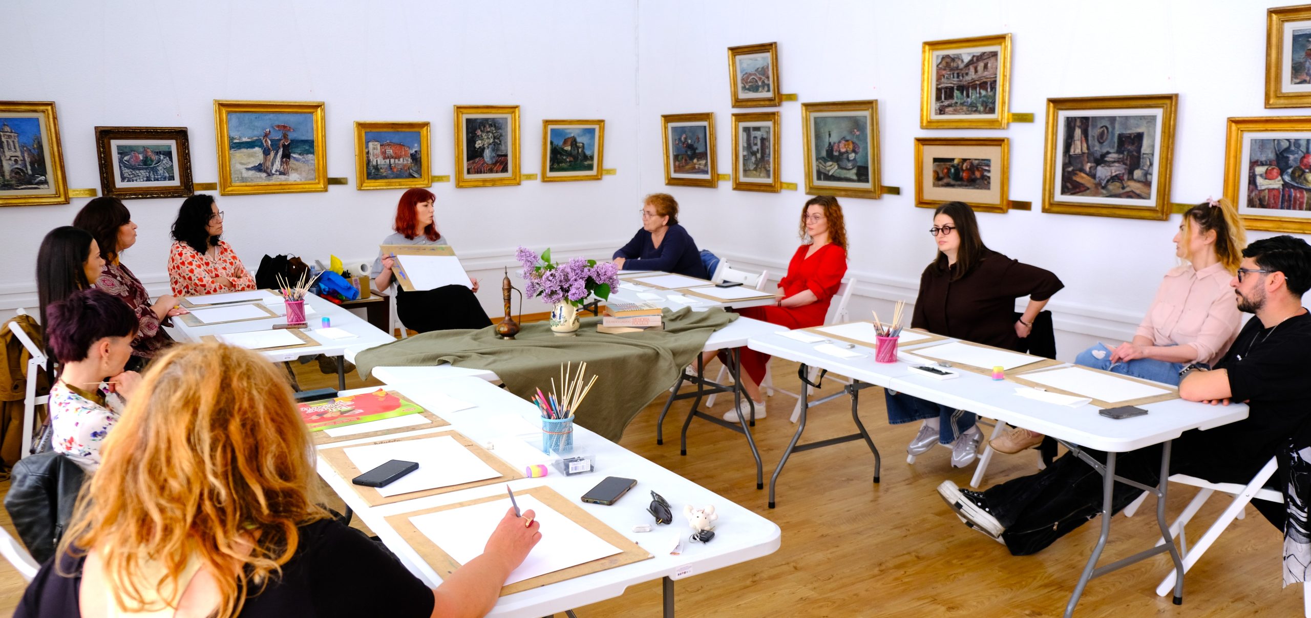Relația dintre obiect și spațiu, văzută prin ochii adulților, un atelier de succes încheiat la Muzeul de Artă Constanța