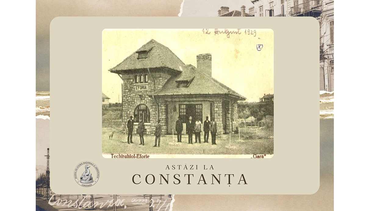 File de istorie prezentate de MINAC, astăzi, 31 mai: Detalii despre inaugurarea liniei ferate Constanța–Movilă