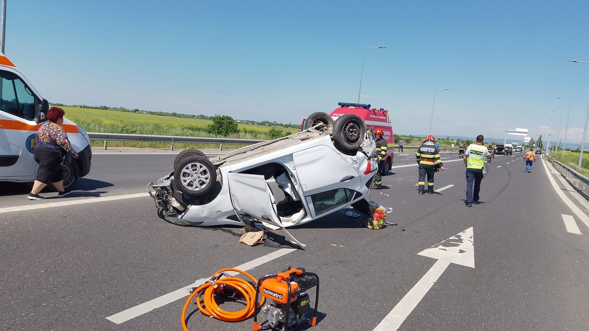 Accident GRAV pe autostradă! Trafic blocat complet. Evitați zona dacă aveți drum spre București