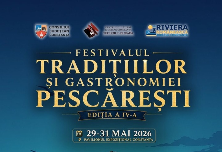 Festivalul Tradițiilor și Gastronomiei Pescărești a ajuns la ediția a IV-a: Trei zile de experiențe culinare, tradiții autentice și momente artistice dedicate comunității dobrogene. Vezi aici programul complet!