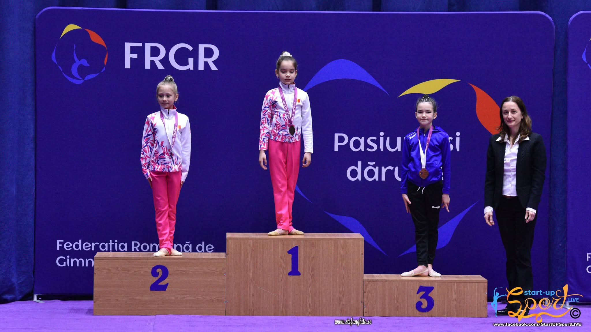 FOTO 19 medalii pentru gimnastele de la CS Victoria Cumpăna la Trofeul Federației Române de Gimnastică Ritmică