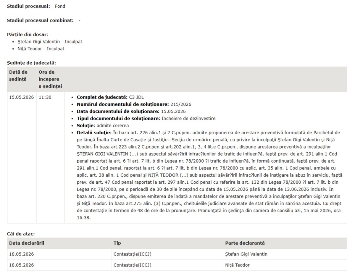 Procurori-Arest