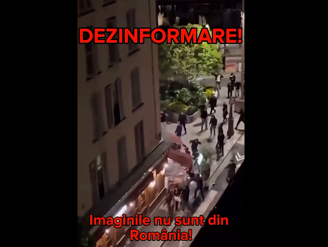 VIDEO Fake-news: Jandarmeria Română dezminte imaginile virale asociate concertului lui Max Korzh din București