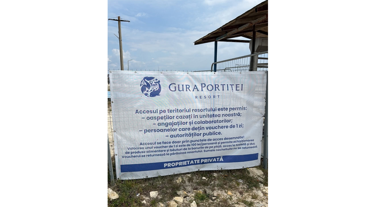Ministra Mediului anunță CONTROL la Gura Portiței: Un proprietar privat ar fi restricționat accesul spre plajă. Ce transmit reprezentanții resortului