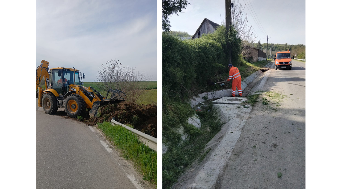 FOTO Iată pe ce tronsoane lucrează angajații SC Drumuri Județene Constanța în această săptămână