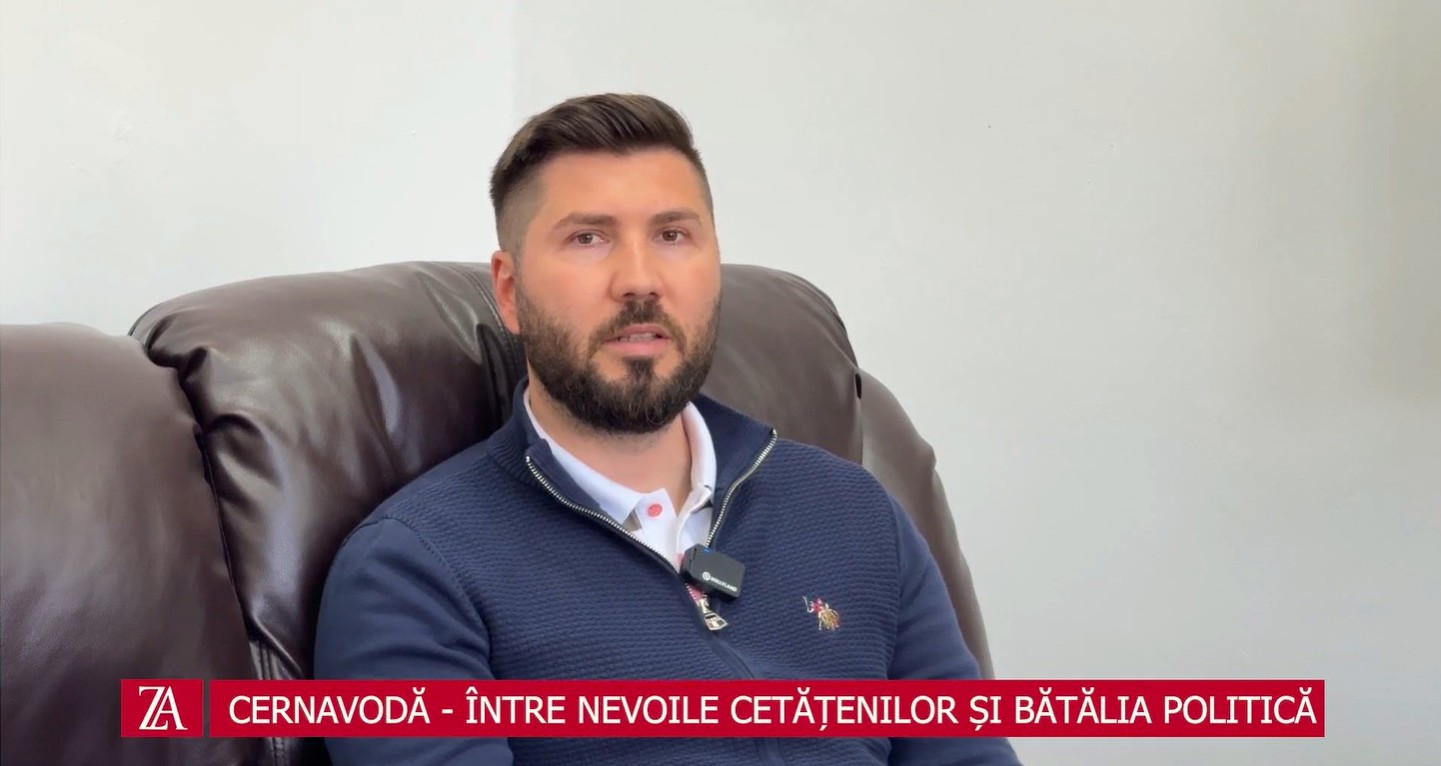 INTERVIU VIDEO Orașul Cernavodă între nevoile cetățenilor și bătălia politică. Edilul Cătălin Marian Apostol: orice vot împotriva mea este un vot împotriva cetățenilor!