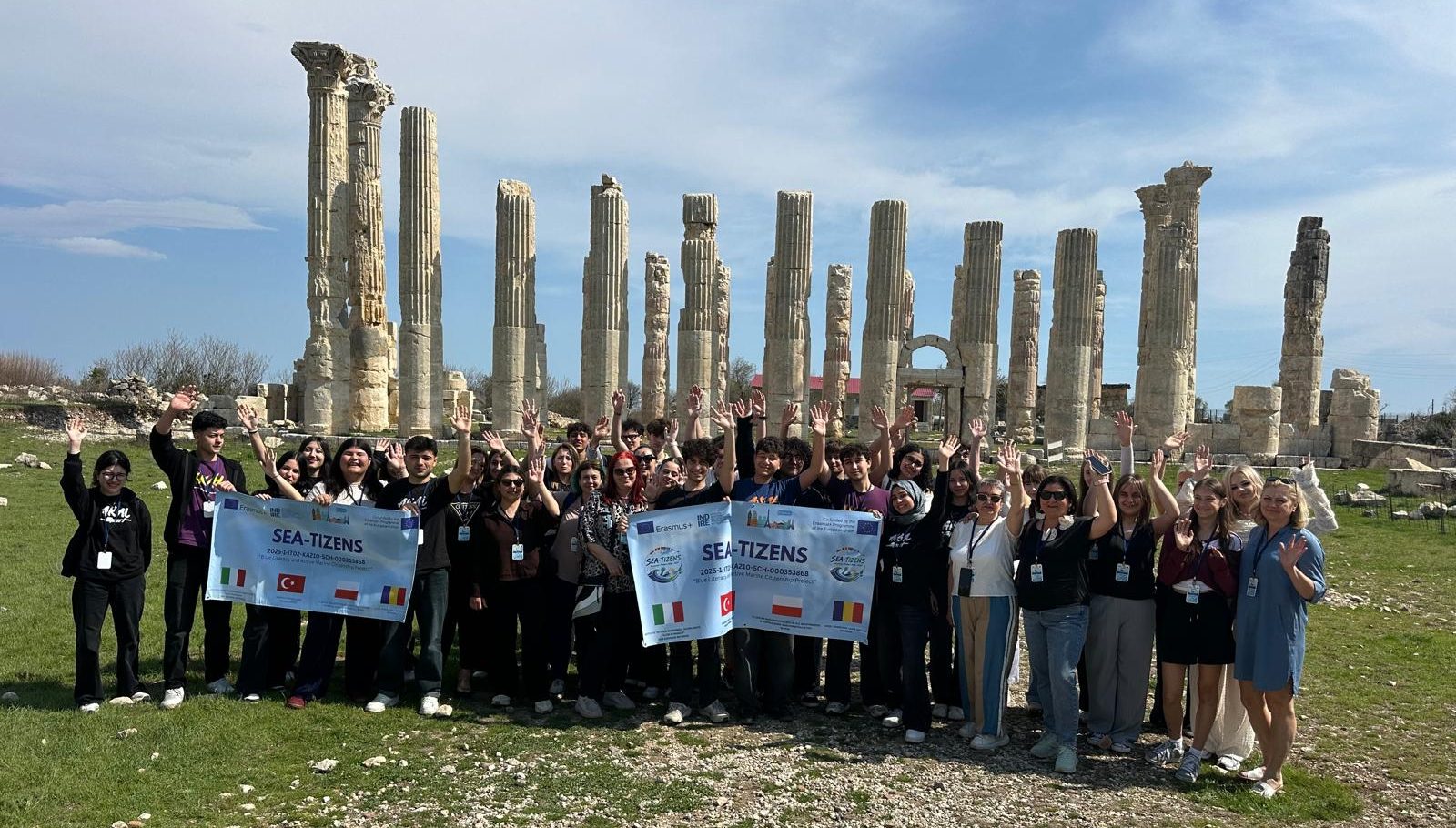 FOTO Elevii Liceului Tehnologic Lazăr Edeleanu Năvodari au participat la a doua mobilitate a proiectului Erasmus+ Sea-tizens din Turcia