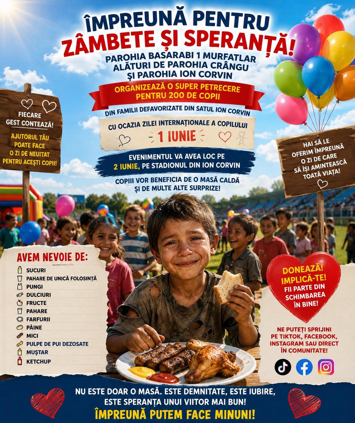 campanie umanitară parohia Murfatlar