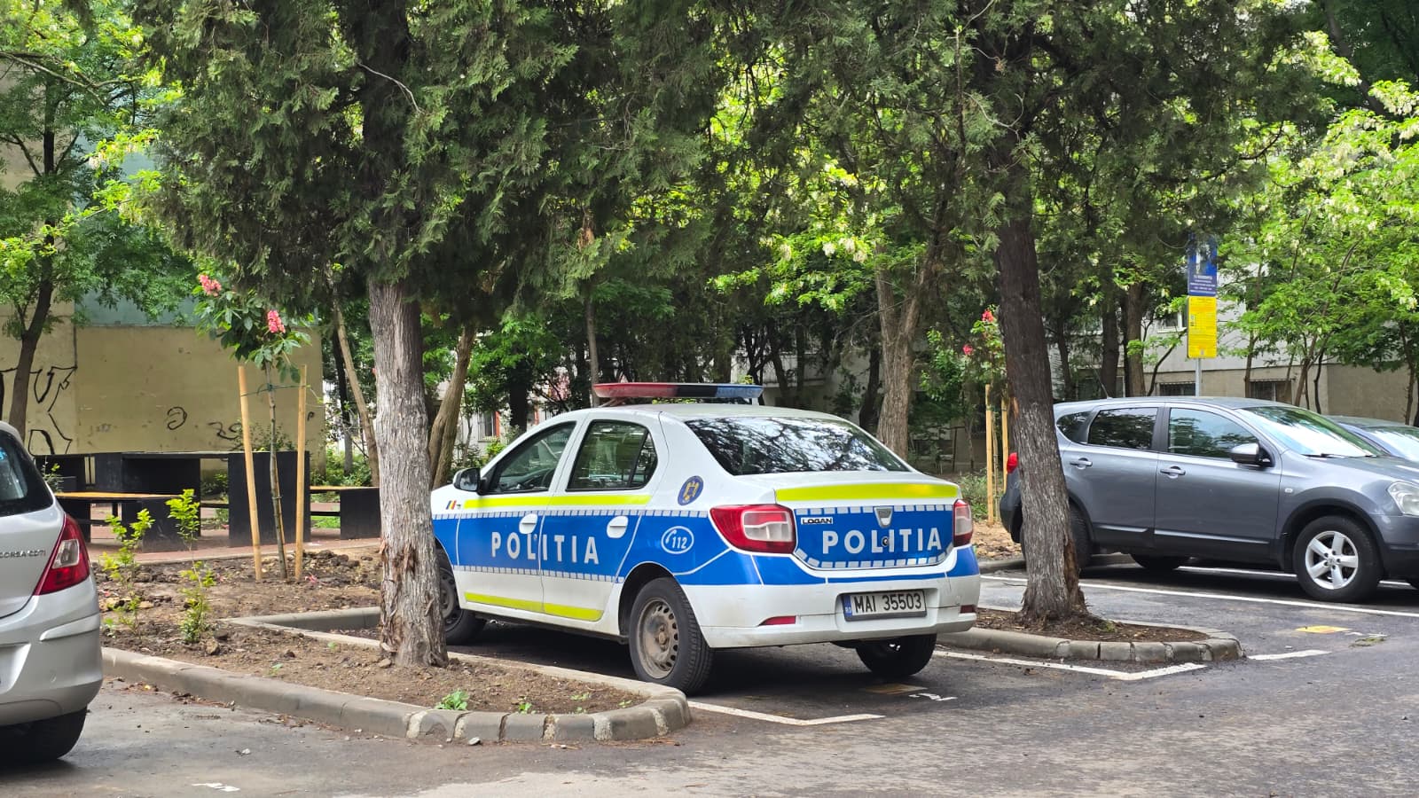Poliția, autospeciala