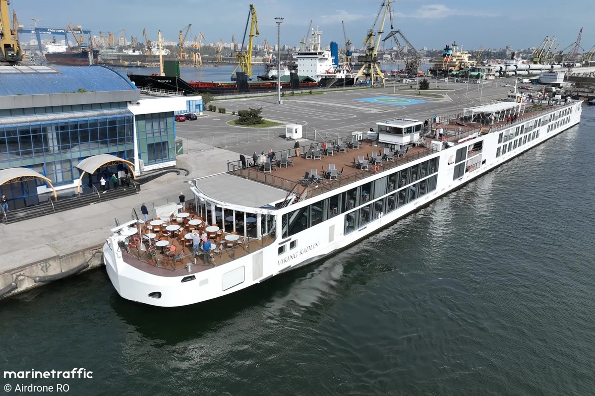 Nava Viking Kadlin revine la Constanța! Iată câți turiști sunt la bord și ce obiective vor vizita