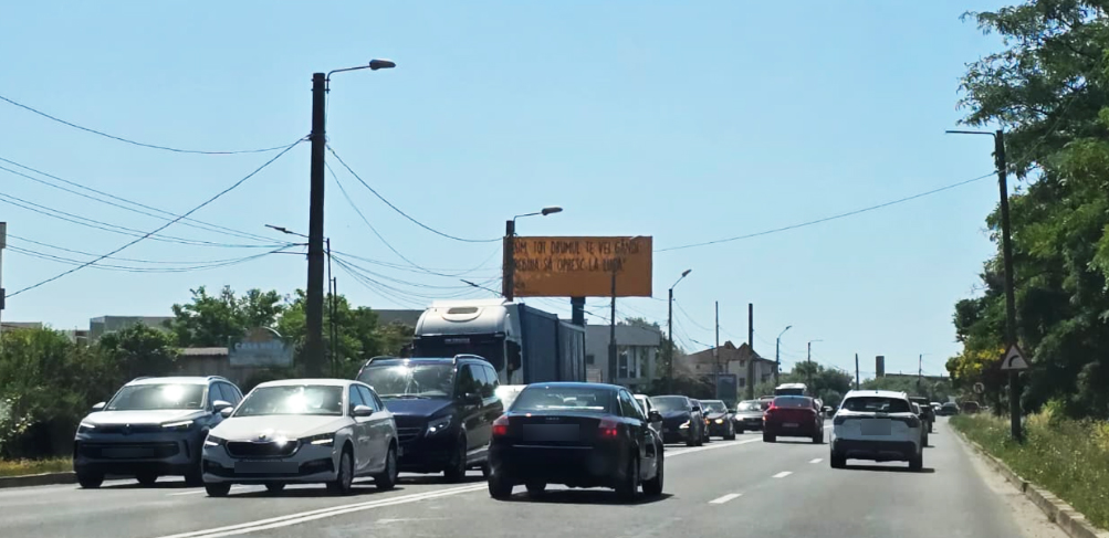Aglomerație DN39, între cele două Eforii