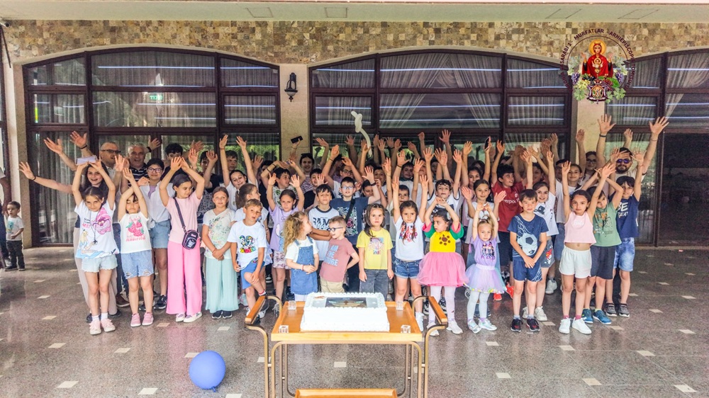 FOTO Ziua Copilului, sărbătorită cu bucurie de membrii Corului Noii Ostași ai lui Hristos al Parohiei Basarabi I