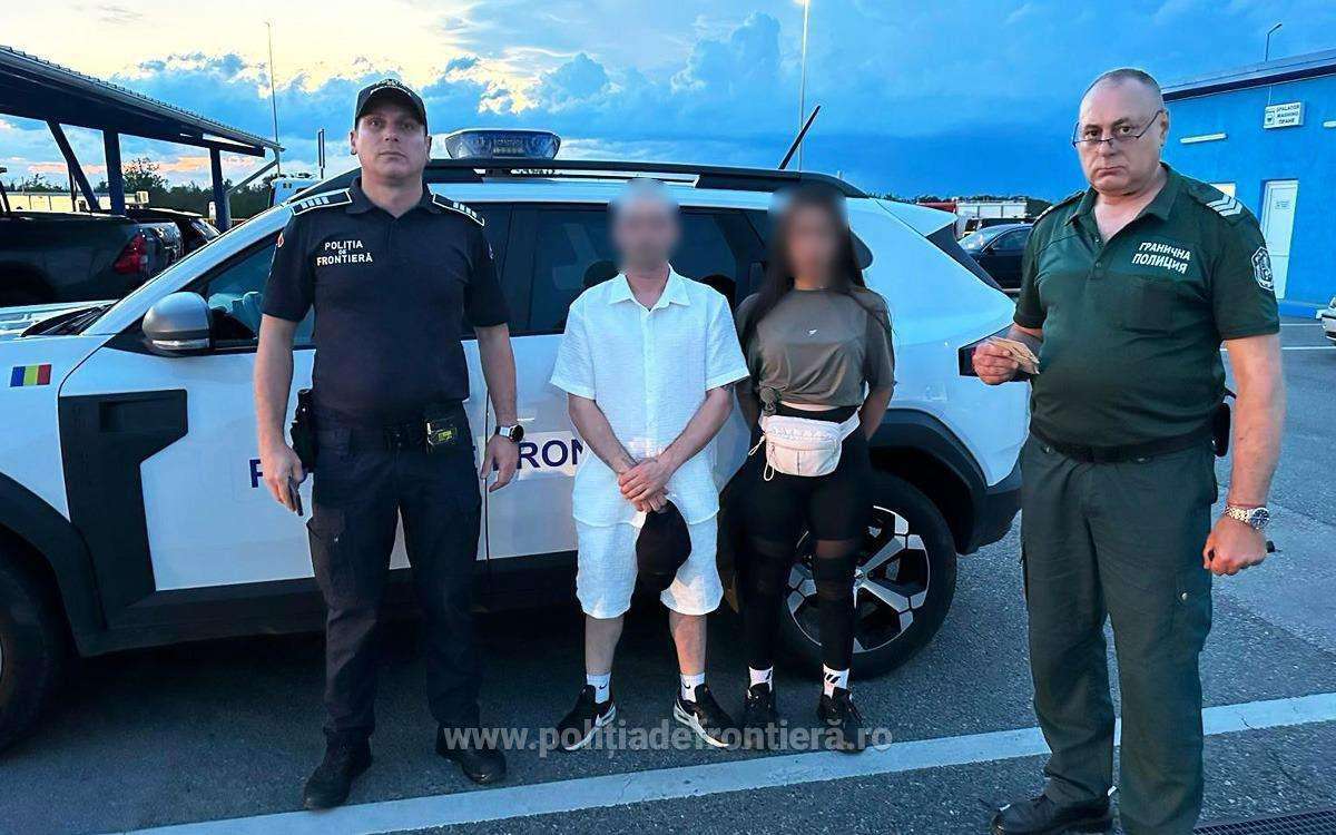 Traficant bulgar urmărit internațional și o minoră dispărută de acasă, prinși la frontieră: Foloseau acte de identitate false