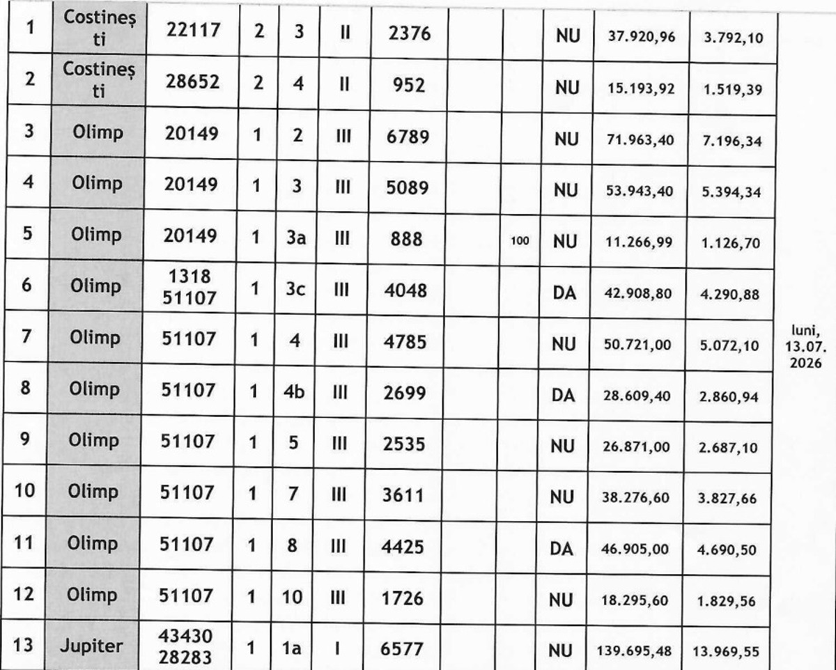 sectoare și subsectoare de plajă scoase la licitație ANAR