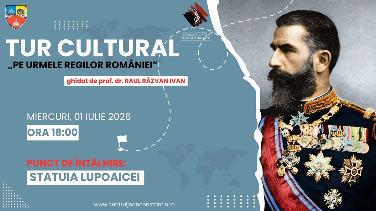 Pe urmele Regilor României: Tur cultural-educativ dedicat patrimoniului regal al Constanței