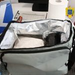 Kilograme de cristal, DIRECT din Olanda: Bărbați prinși cu sacul plin de droguri chiar în fața societății de curierat