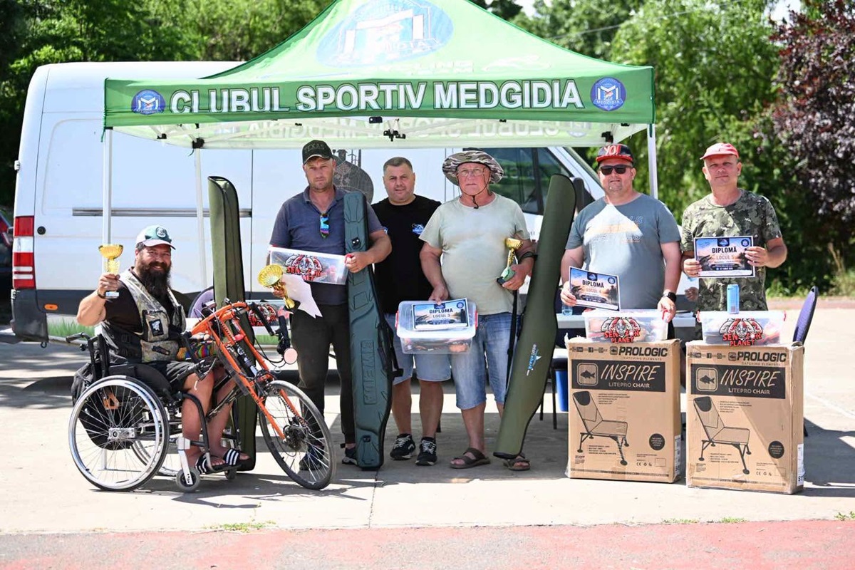 Concurs de Pescuit pe faleza Canalului Dunăre Marea Neagră! CS Medgidia anunță câștigătorii