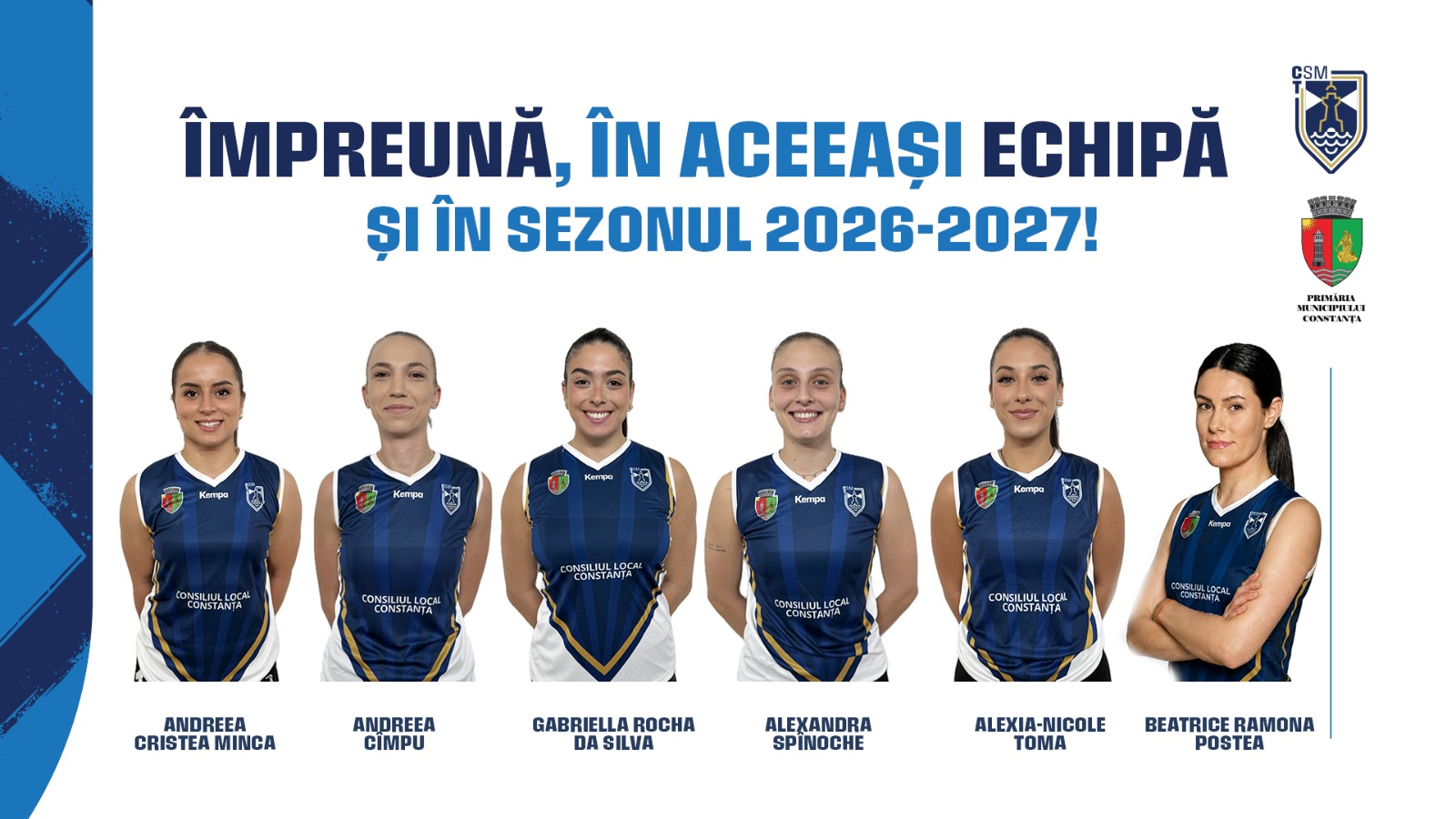 CSM Constanța pregătește atacul pentru sezonul 2026-2027 cu șapte transferuri noi