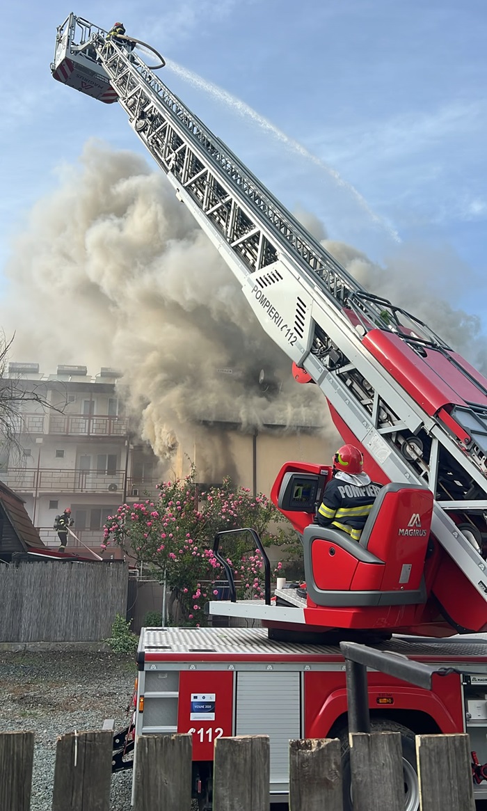 incendiu Costinești